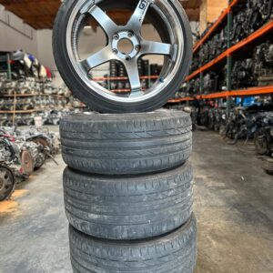 ADVAN RACING GT WHEELS STAGGERED SET